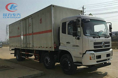 程力威CLW5256XZWD5雜項危險物品廂式運輸車